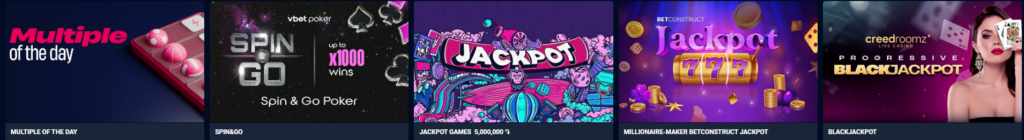 BlackJackpot van Vbet