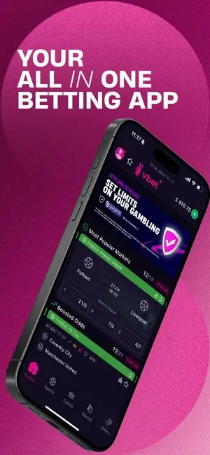 mobiele app van Vbet